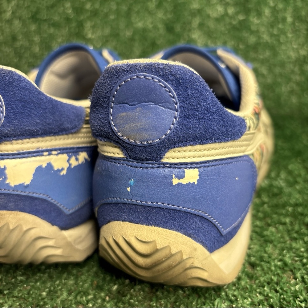 Nowartt X Onitsuka Tiger Limited Edition Floral Blue White Womens Size 9 (Men 8) - Picture 6 of 14